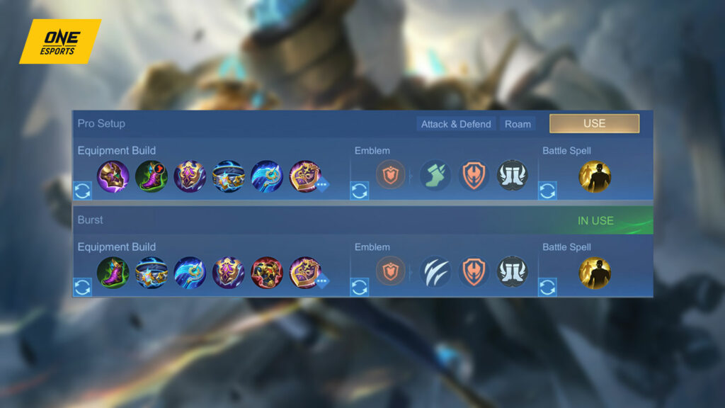 Mobile Legends: Bang Bang tank Edith best build