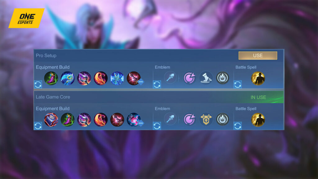 Mobile Legends: Bang Bang mage hero Valentina best build