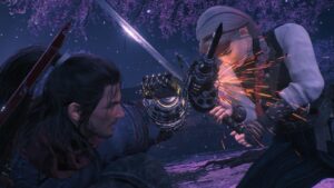Rise of the Ronin characters clash
