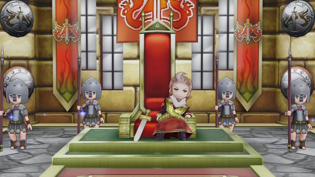 The Legend of Legacy HD remastered characters, the King of Adventurers