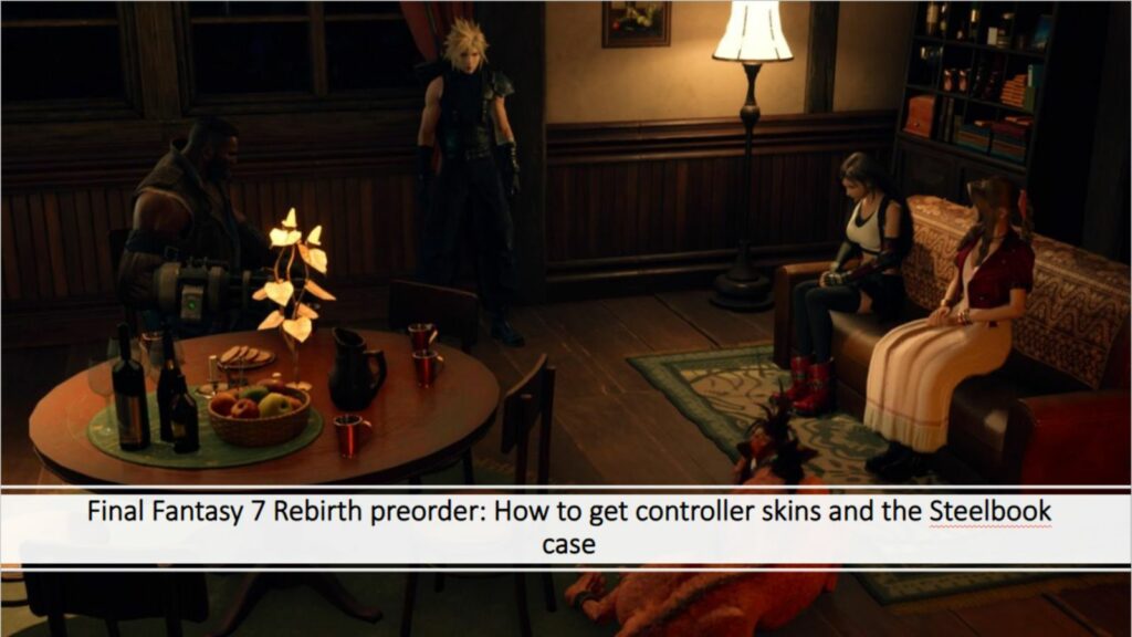 Final Fantasy 7 Rebirth preorder image link