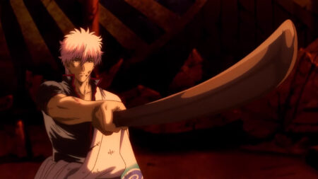 Gintama anime Gintoki serious