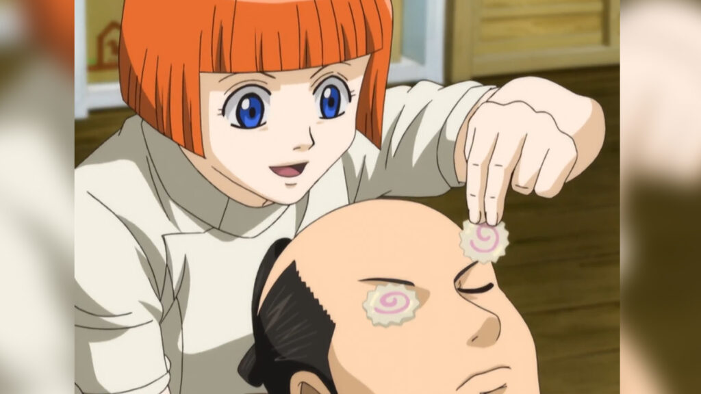 Gintama anime Kagura Naruto