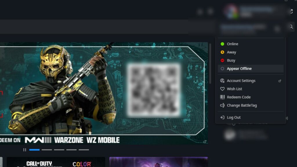 How to appear offline on MW3 on Battle Net