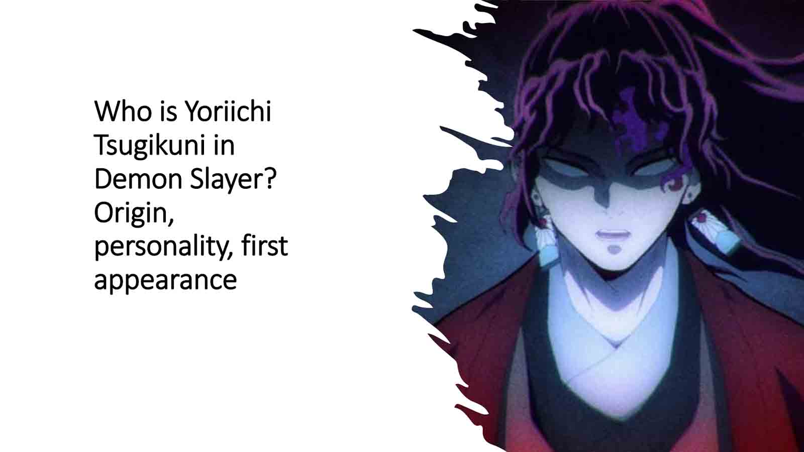 Demon Slayer's Yoriichi Tsugikuni in ONE Esports featured image for article "Who is Yoriichi Tsugikuni in Demon Slayer? Origin, personality, first appearance"