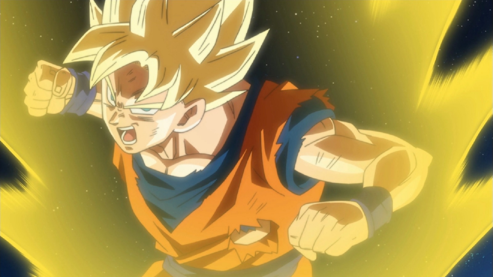 Super Saiyan Son Goku from Dragon Ball Super