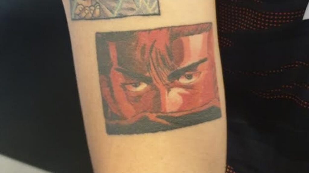 Sakuragi from Slam Dunk is one of the anime tattoos of Benthings