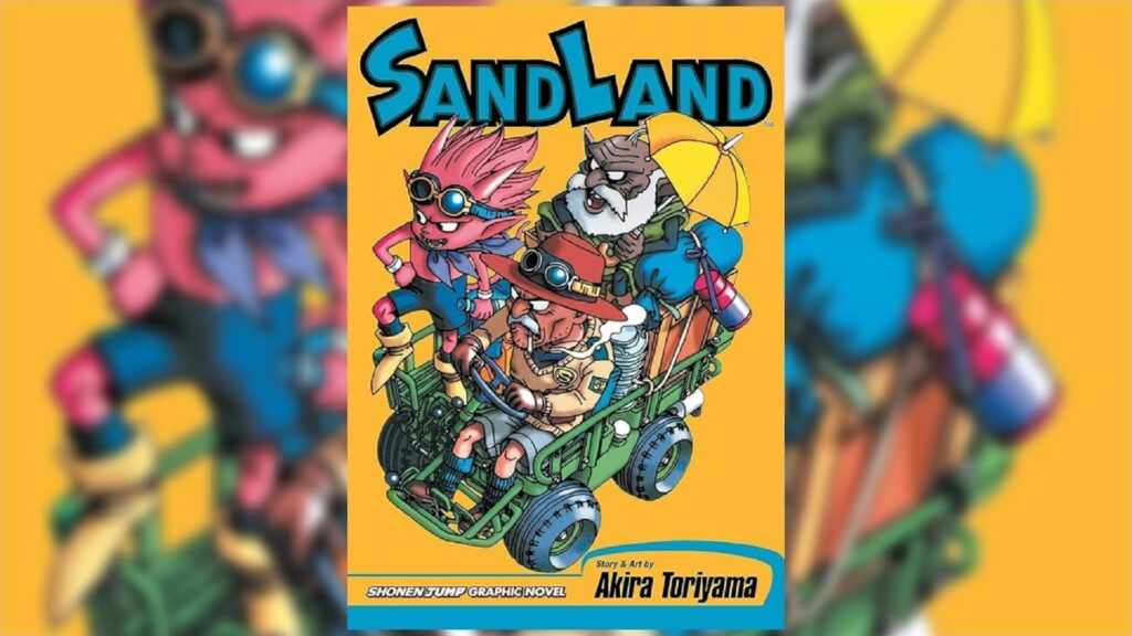 Sand Land manga cover art