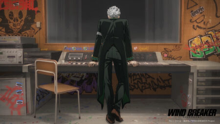 Wind Breaker season 1 featuring main character Hajime Umemiya in the episode 3 of the show that aired on April 19, 2024