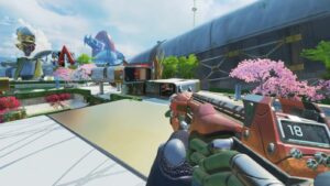 Apex Legends R-301 in hands