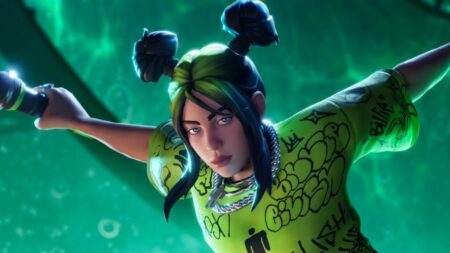Billie Eilish Fortnite skin