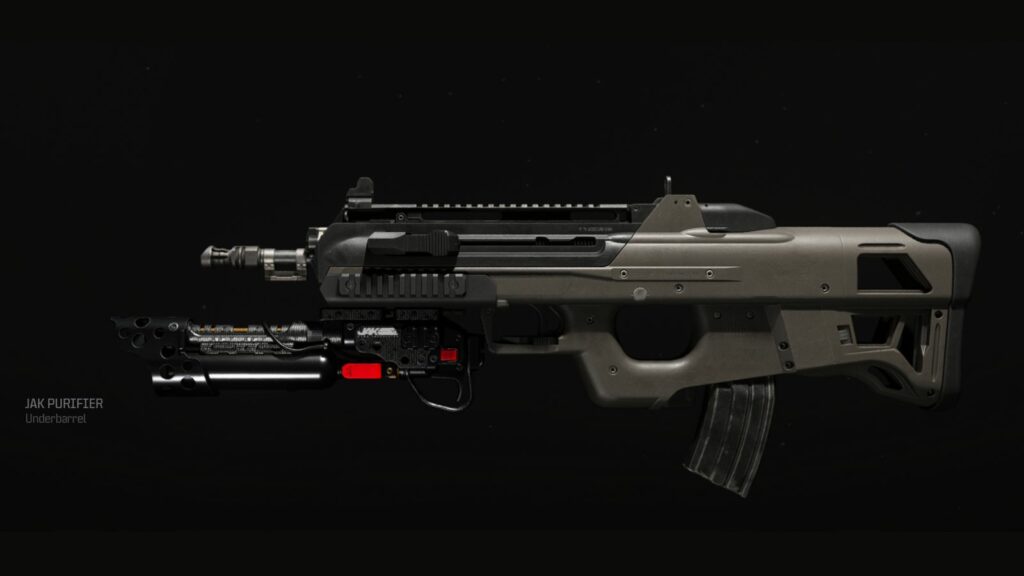 JAK Purifier equipped on BP50 in Modern Warfare 3