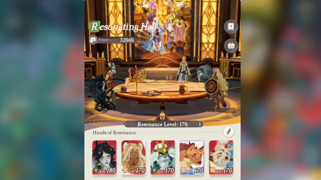 Sample lineup for Alpha Bear Primal Lord in AFK Journey