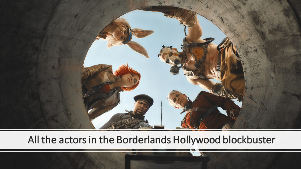 Borderlands Movie Hollywood cast from Gearbox's social media