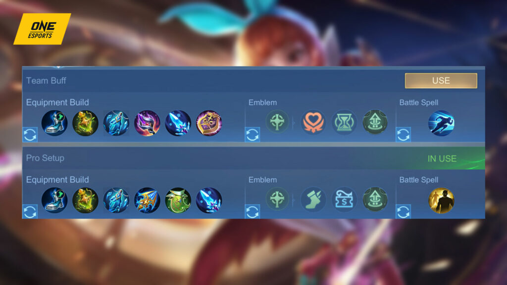 Mobile Legends: Bang Bang support Angela best build