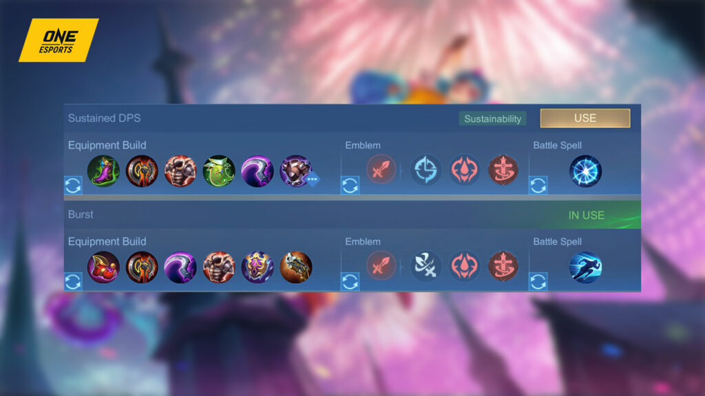 Mobile Legends: Bang Bang fighter Cici best build
