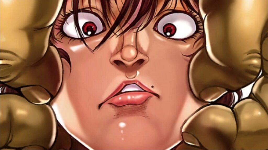 Cover of Baki Dou, the fifth part of the Baki manga series