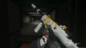 FJX Horus SMG in firing range of Call of Duty Modern Warfare 3 and Warzone