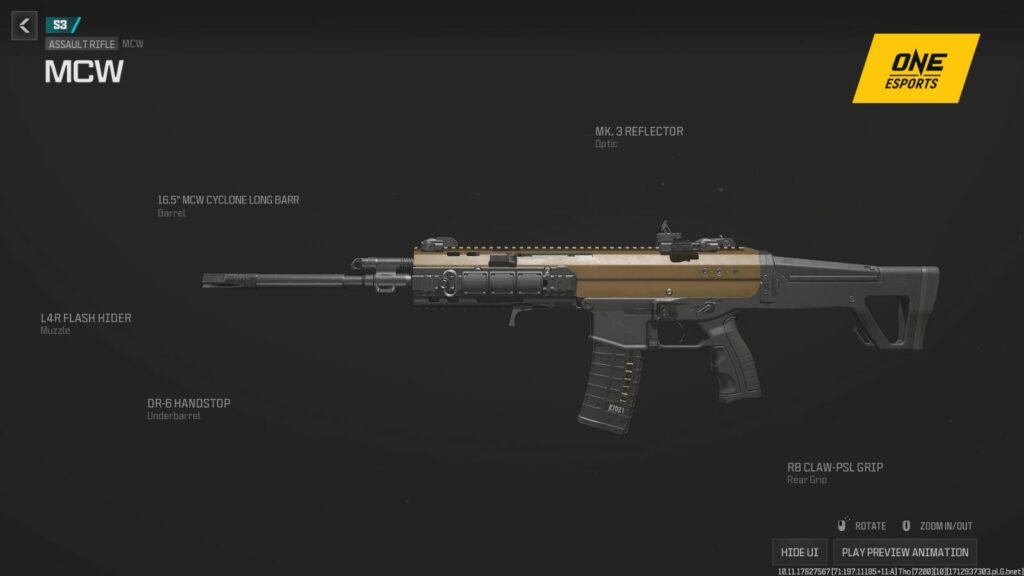 Best MCW loadout for Ranked Play in Modern Warfare 3 Season 3