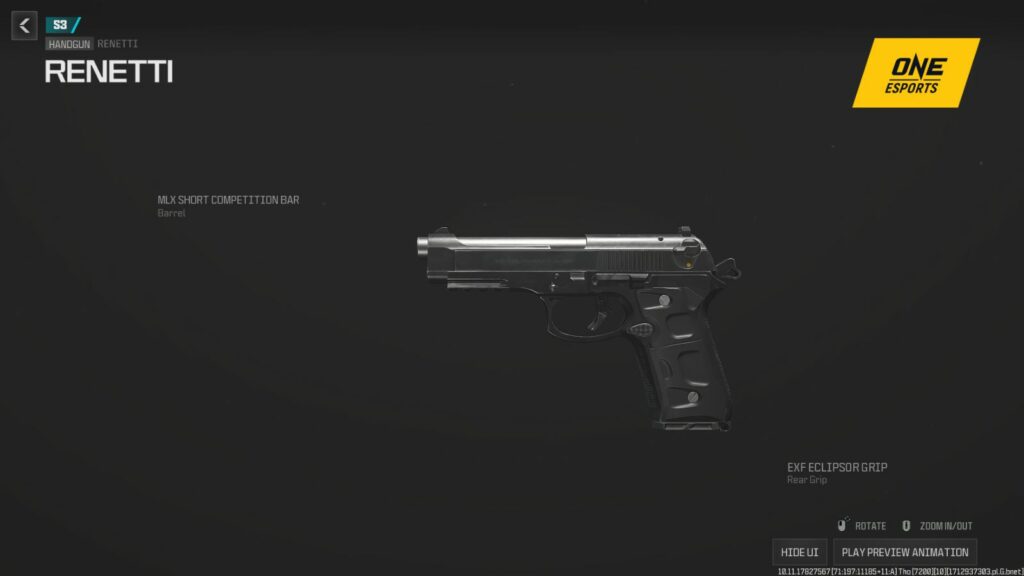 Best Renettii loadout for Ranked Play in Modern Warfare 3 Season 3