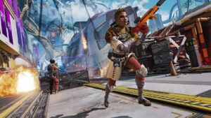 Apex Legends Bangalore running