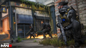 MW3 operators taking position