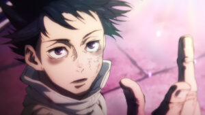 Jujutsu Kaisen main character Yuta Okkotsu seen in the Jujutsu Kaisen 0 movie