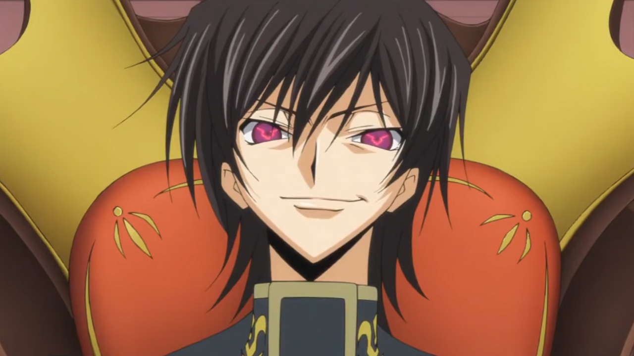 Lelouch Lamperouge from Code Geass, takes control of the empire