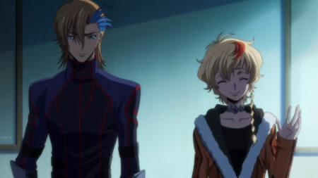 Code Geass Roze of the Recapture Ash and Roze Introduction from Trailer 1