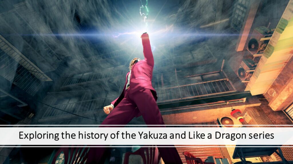 Featured image of the ONE Esports article "Exploring the history of the Yakuza and Like a Dragon series"