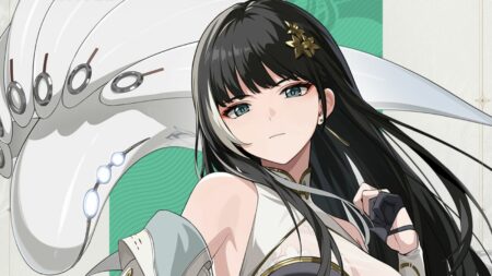 Wuthering Waves character splash art, Baizhu