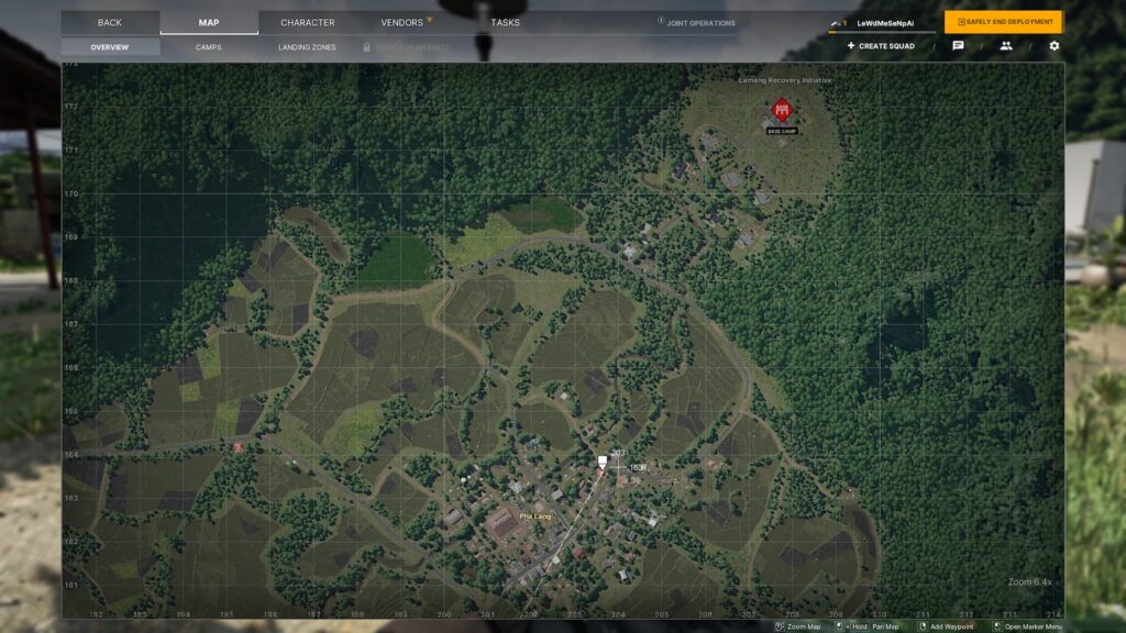Helping Hand task in Gray Zone Warfare -- Lamang Recovery Faction