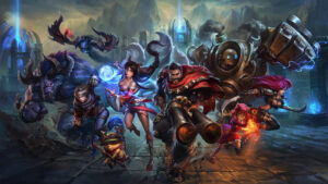 League of Legends champions graphic