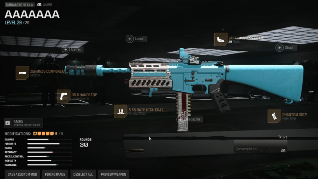 MW3 meta guns Season 3 Reloaded -- AMR9