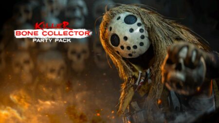 Killer Bone Collector party pack key visual featuring Nomad operator skin in Modern Warfare 3 and Warzone