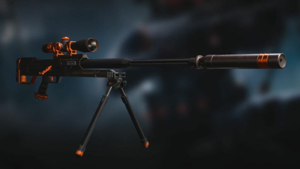 KATT-AMR "Silent Sige" weapon blueprint from Knight Recon tracer pack in Modern Warfare 3 and Warzone