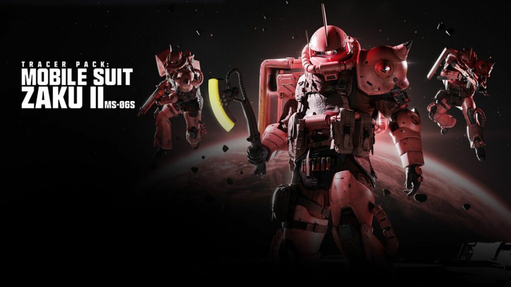 Mobile Suit – MS-06S Zaku II tracer pack, one of the Gundam bundles in Modern Warfare 3 and Warzone