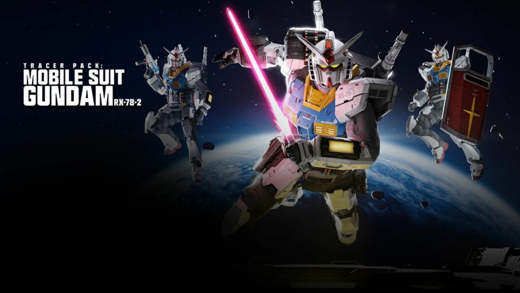 Mobile Suit – RX-78-2 Gundam tracer pack, one of the Gundam bundles in Modern Warfare 3 and Warzone