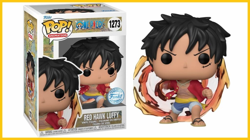 Funko POP! Animation: One Piece - Red Hawk Luffy - Glow in The Dark