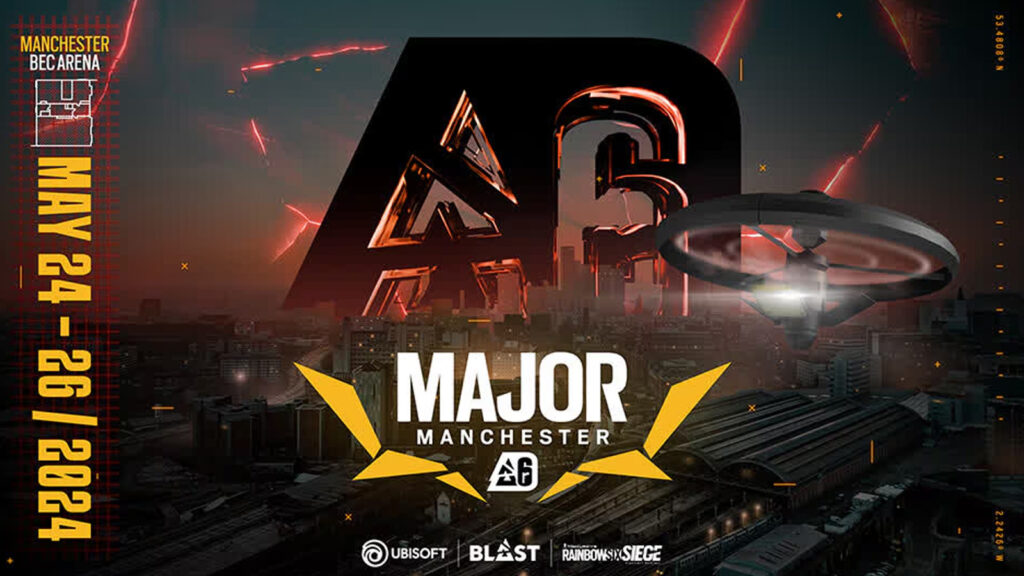 BLAST R6 Major Manchester 2024 key visual