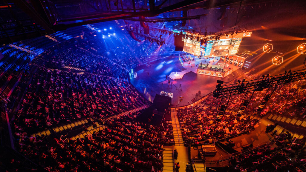 Rainbow Six International 2024 tournament showing the live crowd in Sao Paulo, Brazil