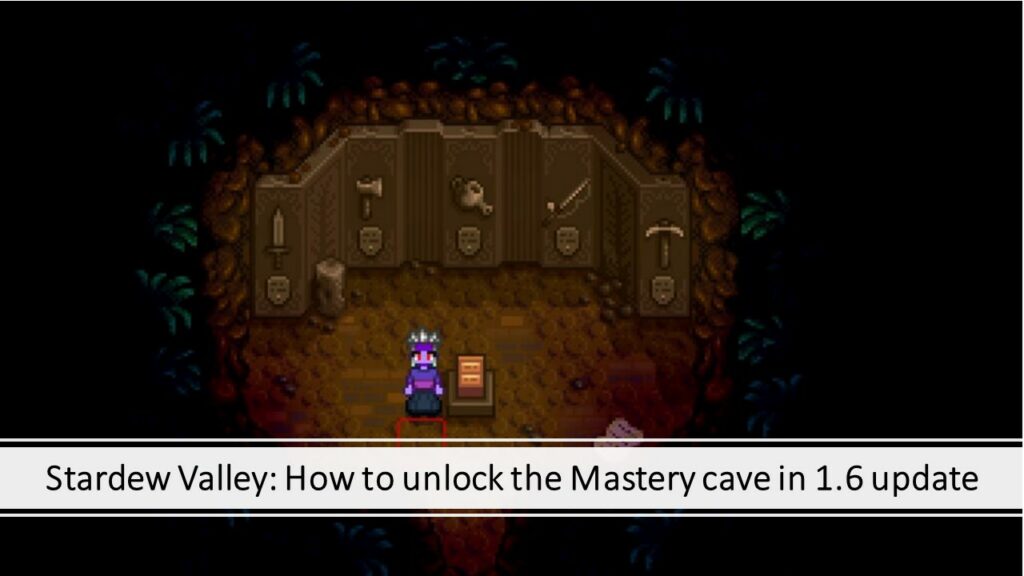 Featured image in the ONE Esports article "Stardew Valley: How to unlock the Mastery cave in 1.6 update"