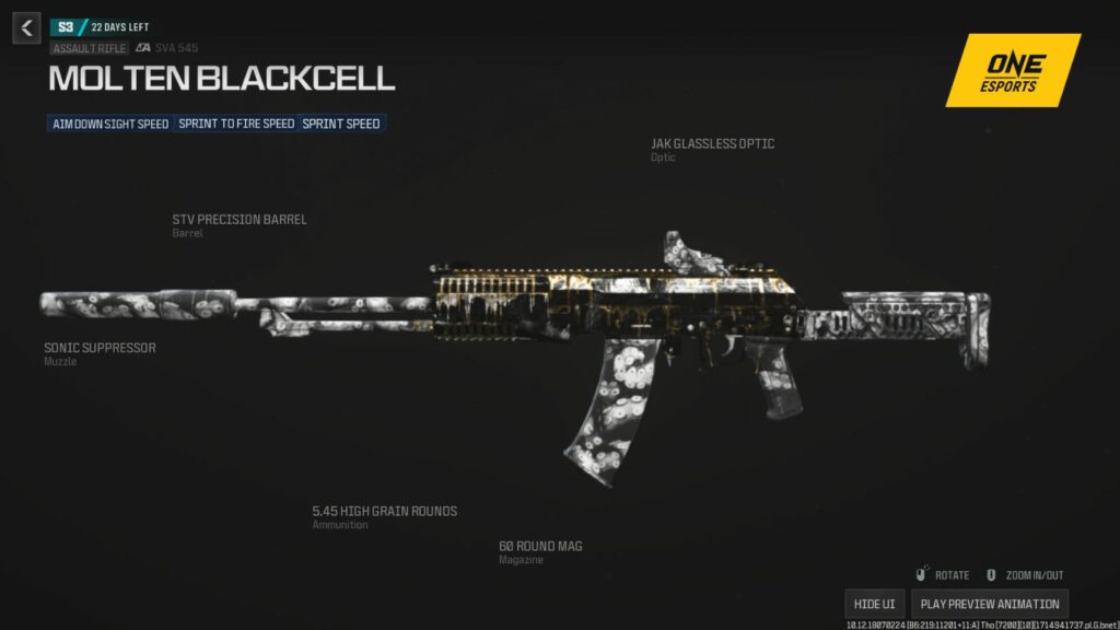Best SVA 545 loadout for Warzone Rebirth Island in Season 3 Reloaded