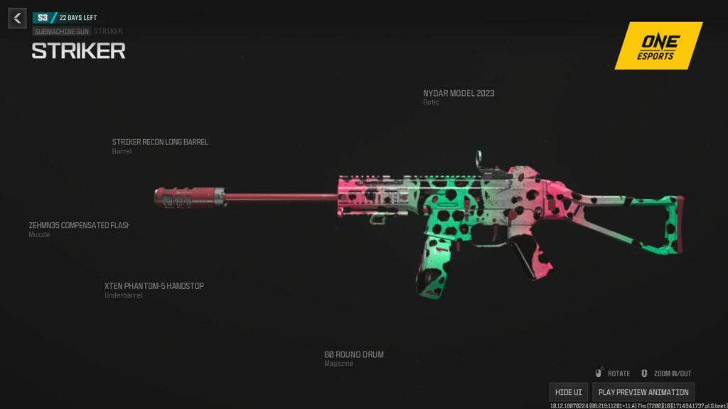 Best Striker loadout for Warzone Rebirth Island in Season 3 Reloaded
