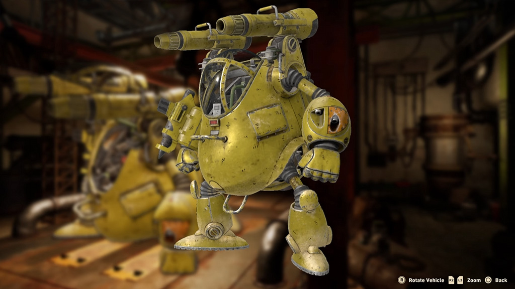Best Vehicles in Sand Land mobile battle armor heavy melee vehicle