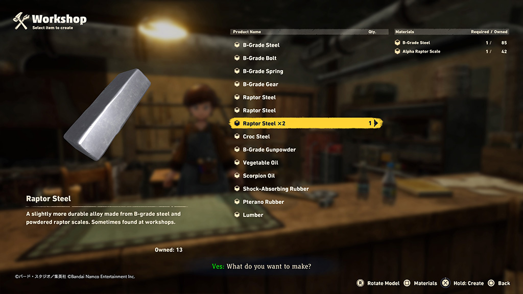 Sand Land how to get workshop quest tinkerer siblings workshop menu