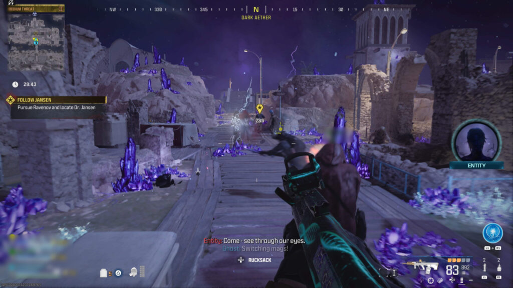Union Story mission in MW3 Zombies