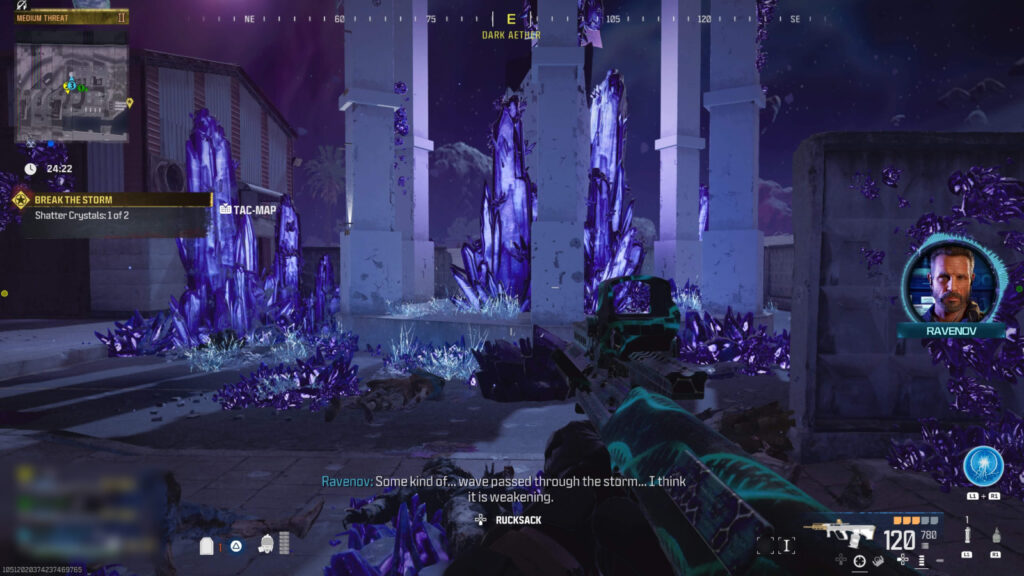 Union Story mission in MW3 Zombies