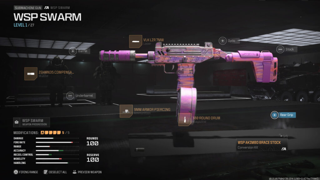 Best WSP Swarm Akimbo