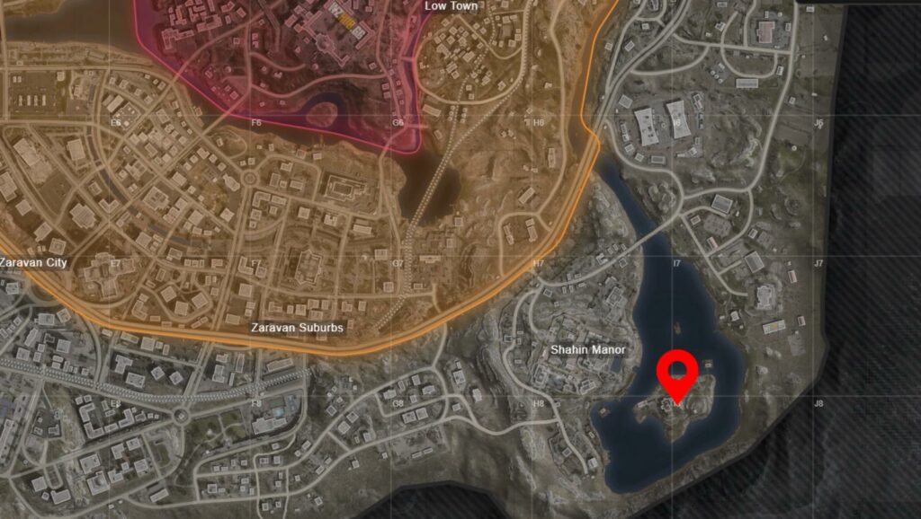 MW3 Zombies rainmaker warlord location